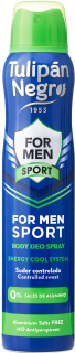 TULIPÁN NEGRO DEO Spray Men Sport 200ml /12