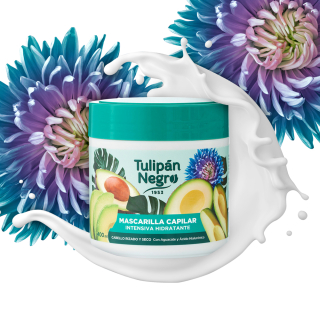 TULIPÁN NEGRO Maska na vlasy Intensiva Hidratante 400ml /6