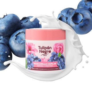 TULIPÁN NEGRO Maska na poškodené vlasy Repara y Protege 400ml /6