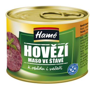 HAMÉ Hovädzie mäso vo vlastnej šťave 150g /10