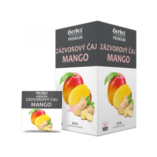 HERBEX Premium Zázvor a Mango 20x2g /8