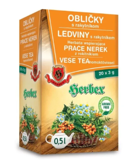 HERBEX Obličky s rakytníkom 20x3g /10