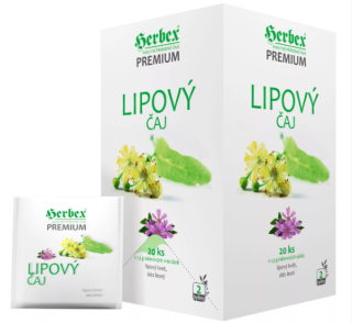 HERBEX Prémium lipový 20x1,5g /8