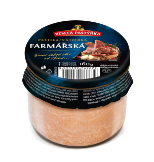 HAMÉ Nátierka Farmárska 160g /8 chladená paštéta