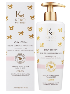 KEKO NEW BABY Telové mlieko 500ml /1