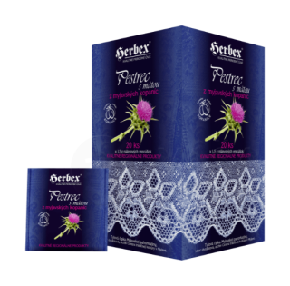 HERBEX Premium Pestrec s mätou 20x1,5g /8