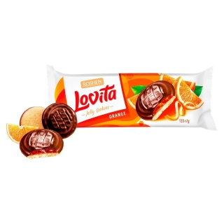 (E) ROSHEN Lovita Pomaranč v čokoláde 135g /21