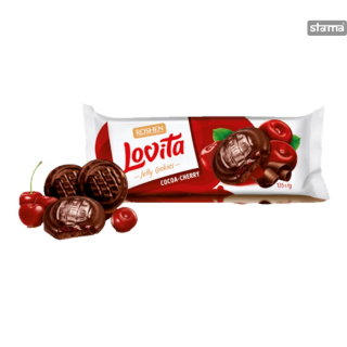 (E) ROSHEN Lovita Višňa v čokoláde 135g /21