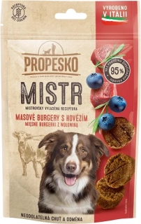 PROPESKO Mistr Mäsové burgery s hovädzím 60g /10