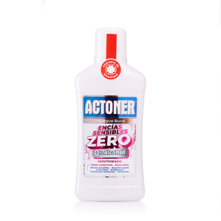 ACTONER Sensitive Zero ústna voda 500ml /6
