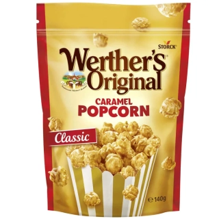 WERTHER’S ORIGINAL Karamelový popcorn classic 140g /12