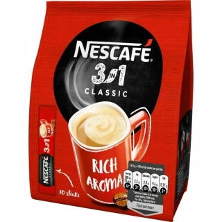 NESCAFÉ Classic 3in1 10x16,5g /18 vrecko