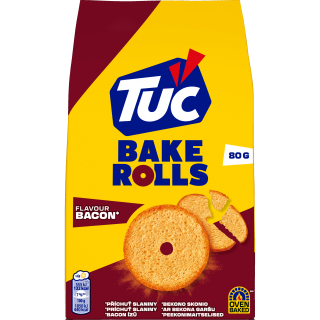 TUC Bake Rolls slanina 80g /14