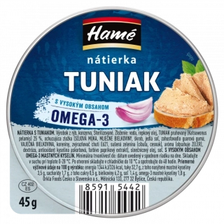 HAMÉ Nátierka Tuniak 45g /24
