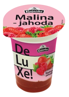 (E) KRAJANKA Deluxe! malina-jahoda 150g /20