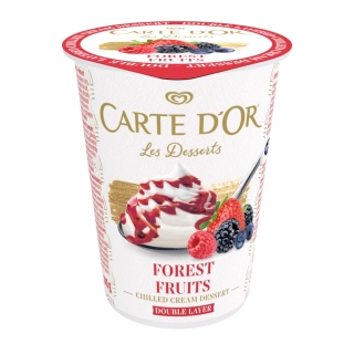 CARTE d’OR Smotanový dezert lesné ovocie 140g/ 20