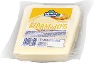 (E) DR.HALÍŘ Eidam 30% 200g porcia /11