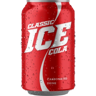ICE Drink Cola Classic sýtený nápoj 330ml /24 ZO (E)