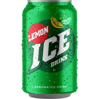 ICE Drink Lemon sýtený nápoj 330ml /24 ZO (E)