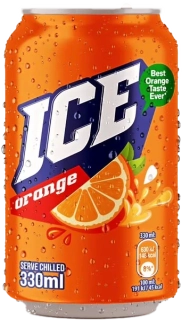 (E) ICE Drink Orange sýtený nápoj 330ml /24 ZO