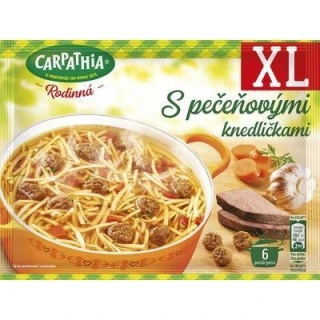 CARPATHIA Rodinna s pečeňovými knedličkami XL 82g /20