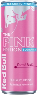 RED BULL Pink Sugarfree Lesné ovocie 250ml /24 ZO (E)