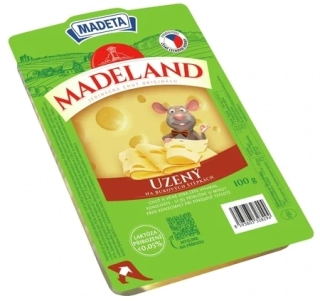 MADELAND Údené plátky 44% 100g /18