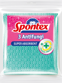 SPONTEX Antifungi utierka hubková 3ks /22