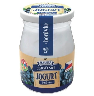 MADETA Jihočeský jogurt čučoriedka 200g /10