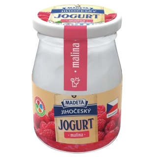 MADETA Jihočeský jogurt malina 200g /10