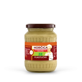 PREŠOVSKÁ Horčica plnotučná 350g /10