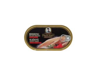 FRANZ JOSEF KAISER Sleď údený v paradajkovej omáčke 170g /12