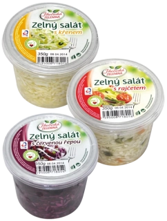 JIHOČESKÁ ZELENINA Kapustový šalát mix 350g /6