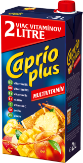 CAPRIO Plus príchuť Multivitamín 2l /6