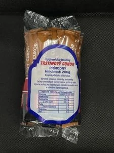 KORUNA Cukor trstinový hygienicky balený 200g /35