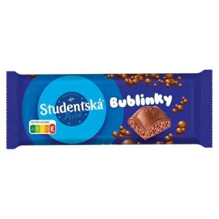 Študentská pečať Mliečne Bublinky 36g /24