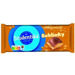 Študentská pečať Bublinky Karamel 90g /15