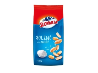 SLOVAKIA Arašidy solené 400g / 14