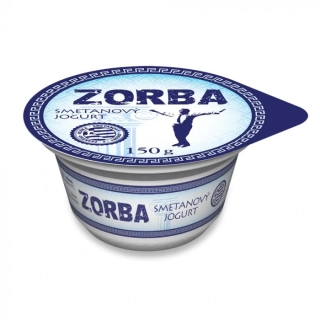 ZORBA JOG.BIELY SMOTANOVÝ 150G/20