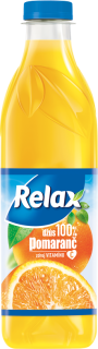Relax Pomaranč 100% 1l /6 ZO