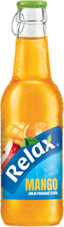 Relax príchuť mango 0,25l /24 sklo