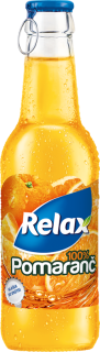 Relax Pomaranč 100% 0,25l /24